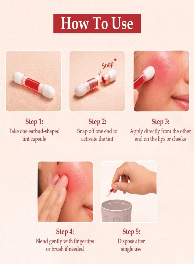 Sanfe Tint Play Mini Vault | Lip + Cheek Dual Tint | Pack of 9 | 3 Shades - Image 5