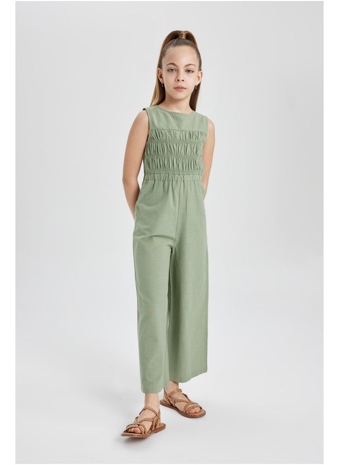 DeFacto - Girl Regular Fit Sleeveless Jump Suit - Image 1