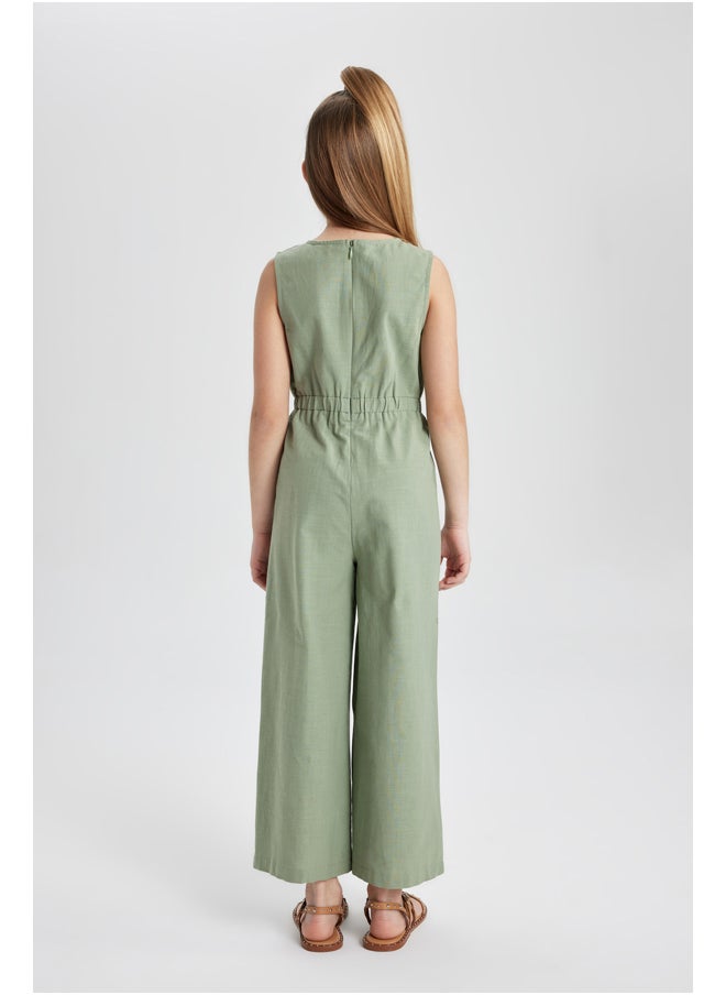 DeFacto - Girl Regular Fit Sleeveless Jump Suit - Image 1