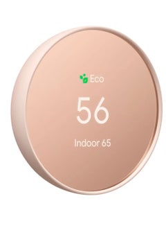 Google Nest Smart Programmable Wifi Thermostat Sand  - Image 2