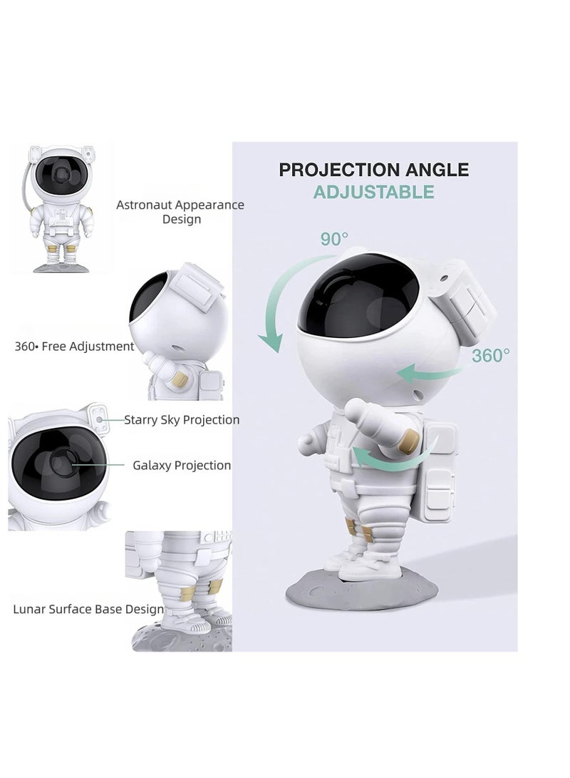 ELTRAZONE Night Lights Star Projector. Astronaut Nebula Galaxy Projector with Timer, Remote Control and 360°Adjustable Design. For Room Decoration Party - Image 5
