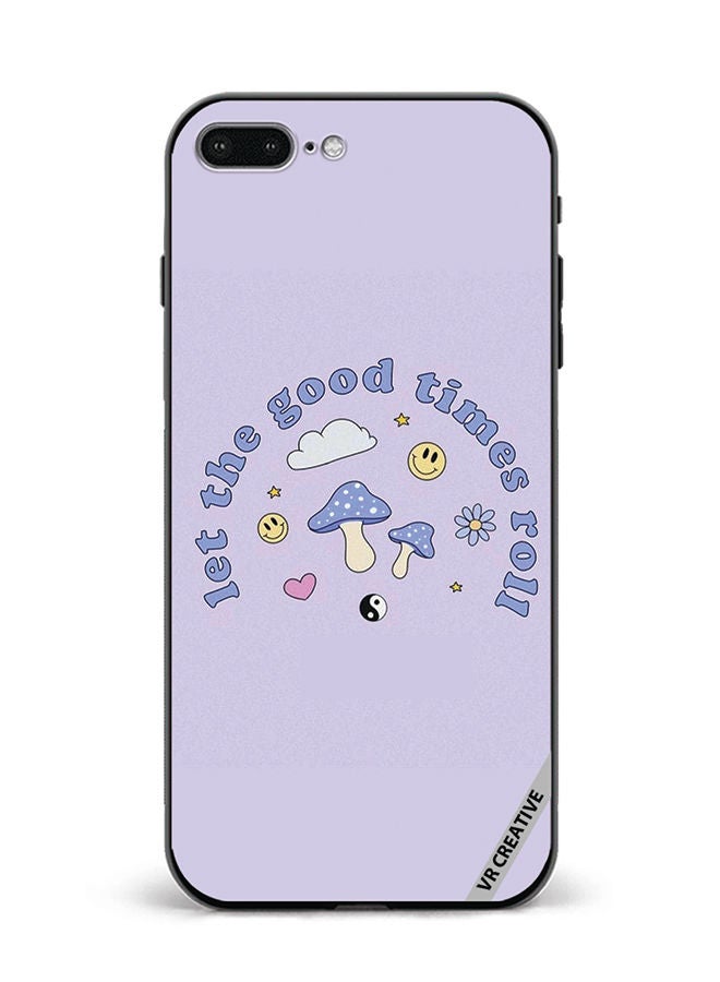 VR CREATIVE Protective Case Cover For Apple iPhone 7 Plus/8 Plus Let The Good Ttimes Roll Design Multicolour - Image 1