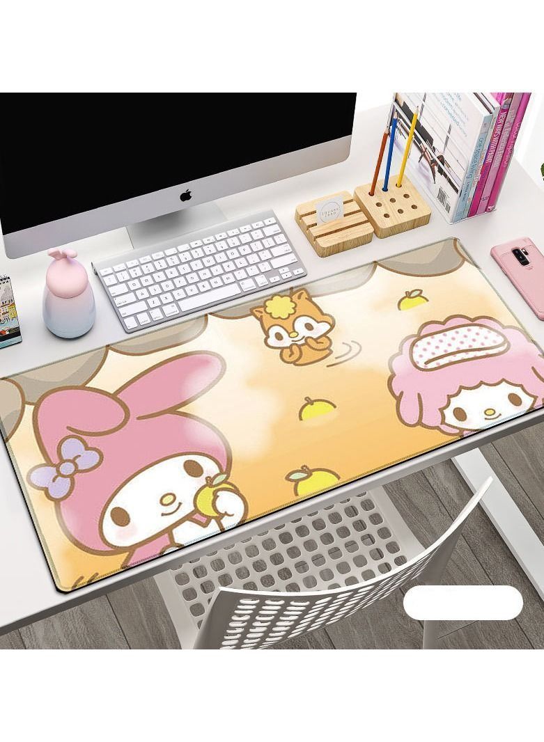 Y&D Kuromi Melody Cinnamoroll Large Gaming Keyboard Mouse Pad Non-Slip Rubber Cloth Computer Game Children Mat For Boys Girls - Image 2