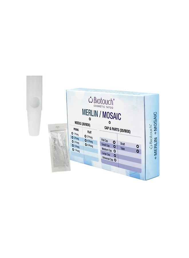 Biotouch Flat Needle Cap Mosaic 20 Box Moncf  - Image 1