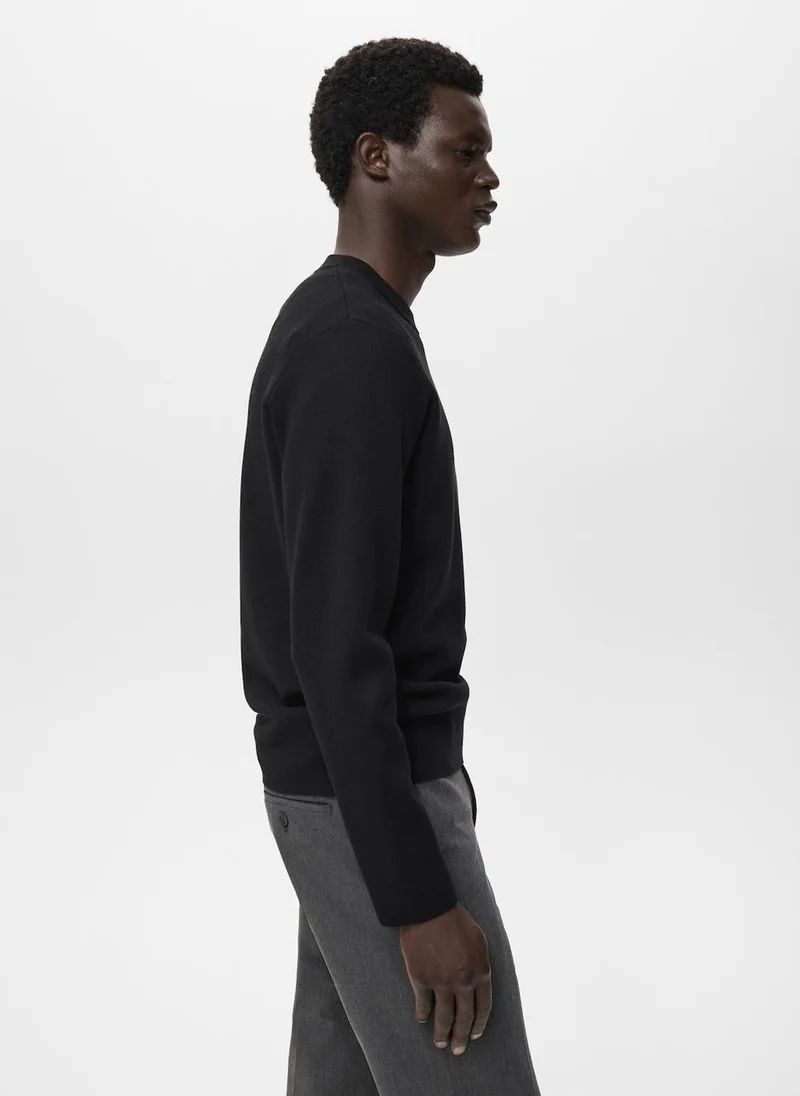 Mango Man  Medium-knit regular-fit sweater for Men | Best Price UAE
