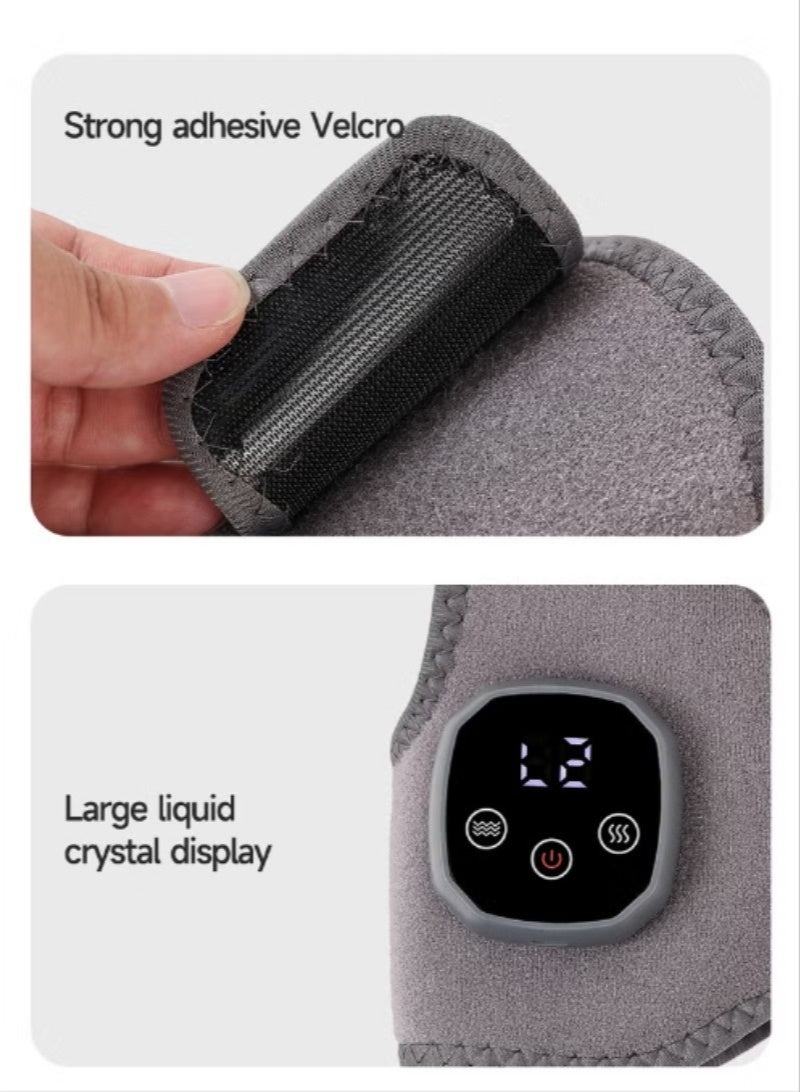 Portable Foot Massager with LCD Screen - Ankle Heater Featuring Temperature Visualization, 1800mAh High-capacity Battery, Adjustable Intensity Levels, Low Noise, and Type-C Charging Port. Suitable for Office Workers, Those Who Stand for Long Periods - Image 3