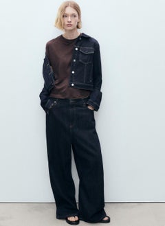 MANGO Regular-Fit Linen T-Shirt  - Image 5