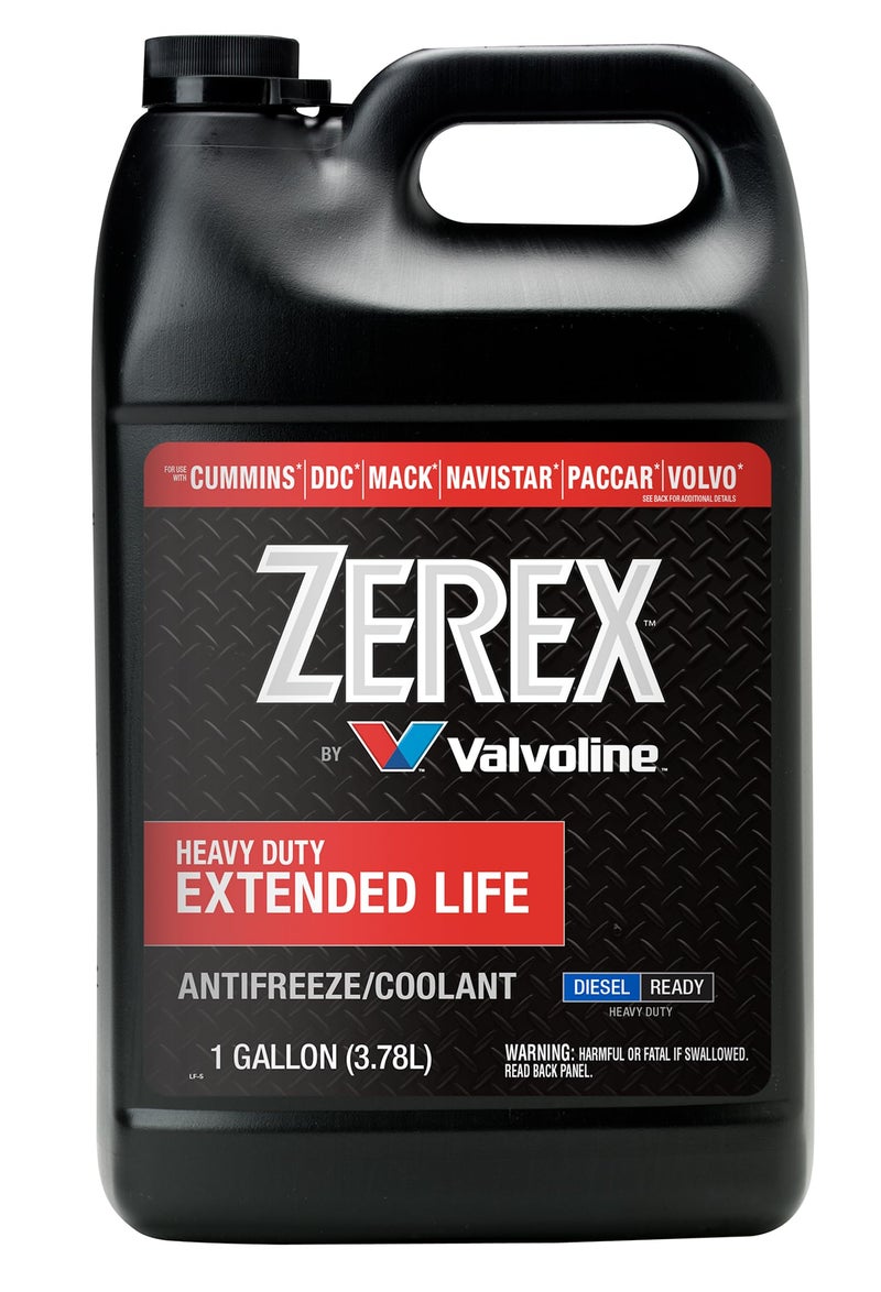 Zerex Extended Life Red Heavy Duty HD Concentrate AntifreezeCoolant 1 GA