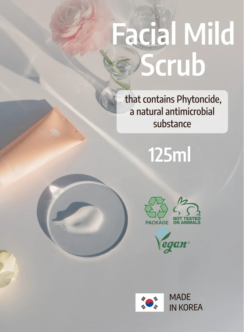 rootree Cryptherapy Facial Mild Scrub - Korean Skincare, Exfoliating Cleansing Scrub, Moistruising, Natural Ingredients, Vegan & Cruelty Free