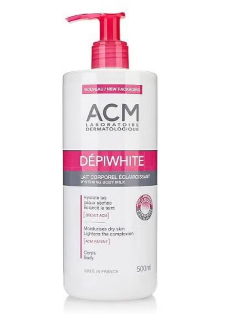 هونج كونج مختبر ACM للأمراض الجلدية لوشن الحليب لتبييض الجسم من ديبي وايت 500 مل - Image 2