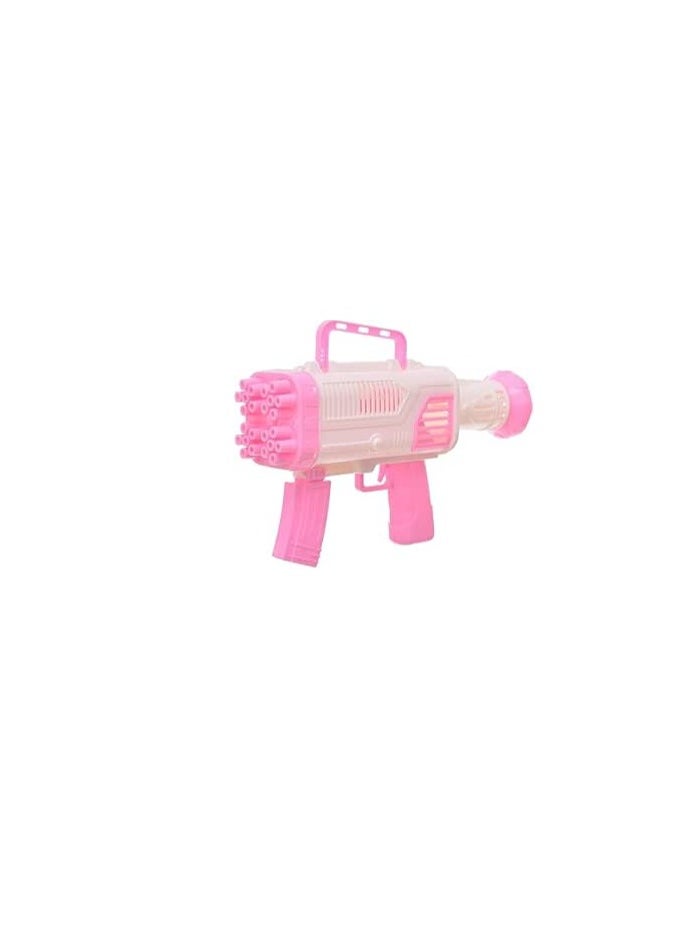 Electric Bubble Gun Colorful Bubble Gun Toy Color (Multicolor) -32  - Image 3