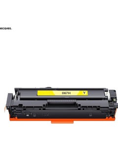ECARES ECARES® 067 Compatible Toner Cartridge Yellow Toner Cartridge, High Capacity, Compatible to MF656Cdw, MF654Cdw, MF653Cdw, LBP633 Cdw and LBP632Cdw Printers(Yellow).  - Image 1