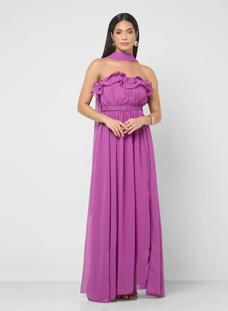 Ella Limited Edition Ruffled Bandeau Dress
