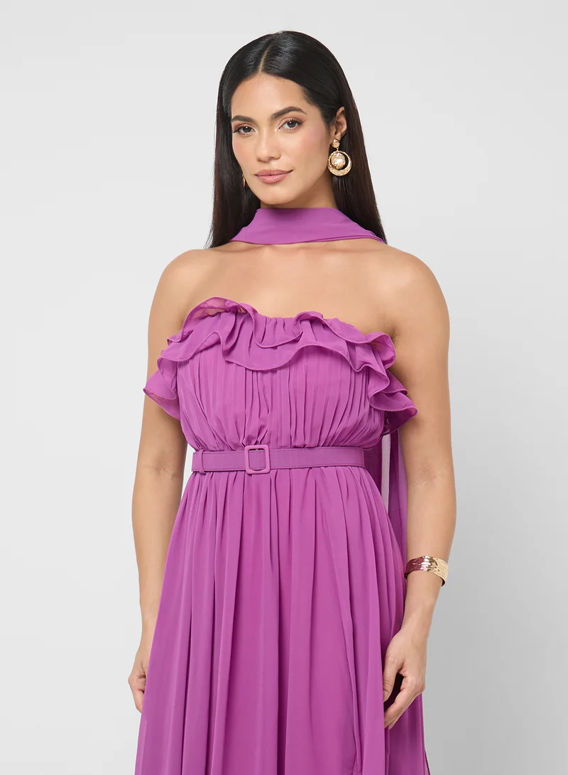 Ella Limited Edition Ruffled Bandeau Dress