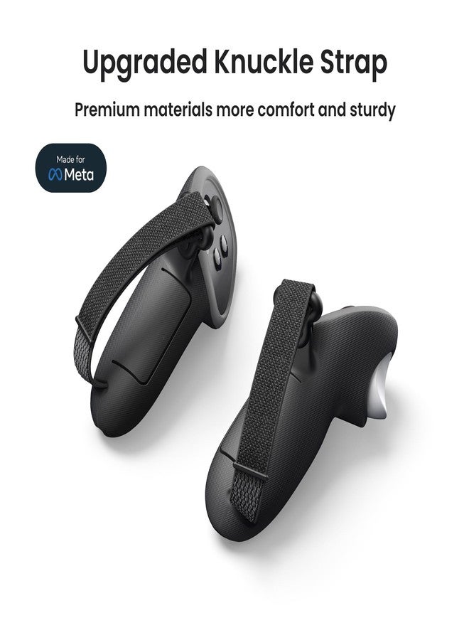 KIWI design G4 Pro Controller Grips Compatible with Meta Quest 3/3S, Made for Meta Certified - Image 2