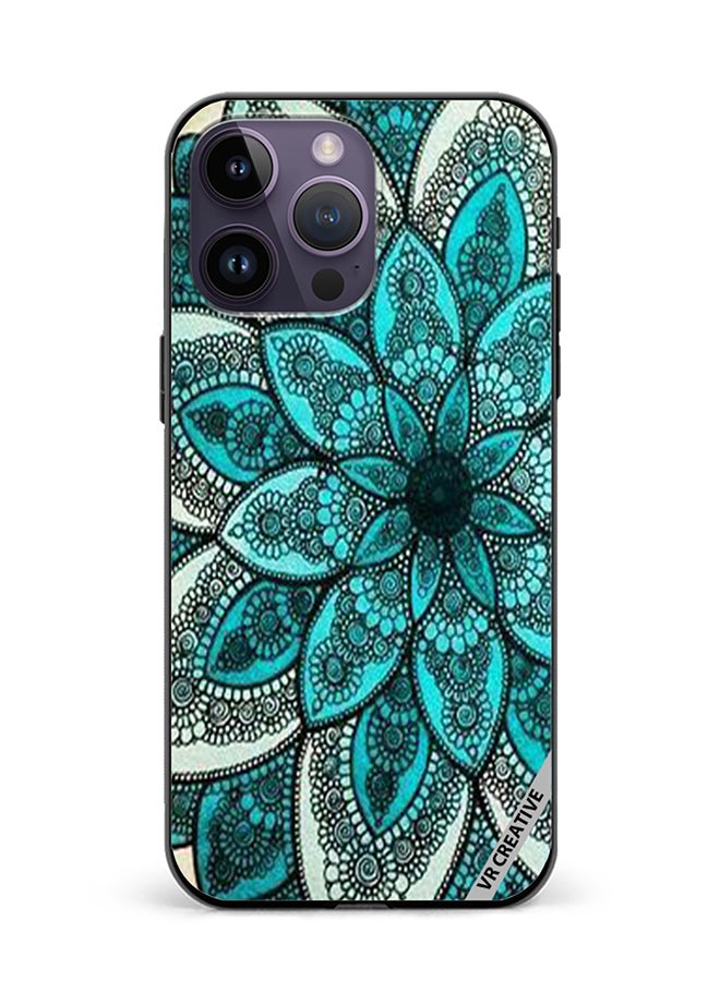 Protective Case Cover For Apple iPhone 16 Pro Max Mandala Design Multicolour
