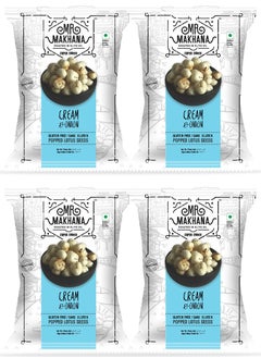 Pack of 4 Cream & Onion Popped Lotus Seeds 25 Grams - pzsku/ZFC863DA61BB689C5F546Z/45/_/1680516856/789378bb-1bec-4577-a264-862db5ccded8