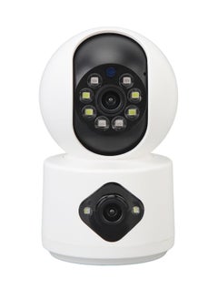 Garosa Dual Lens Design Security Camera 2 Way Talk Full Panoramic View Baby Camera Monitor High Definition Dual Lens Indoors Security Camera