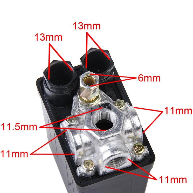 Generic Imported Air Compressor Pressure Switch Control Valve 175PSI 240V  - Image 2