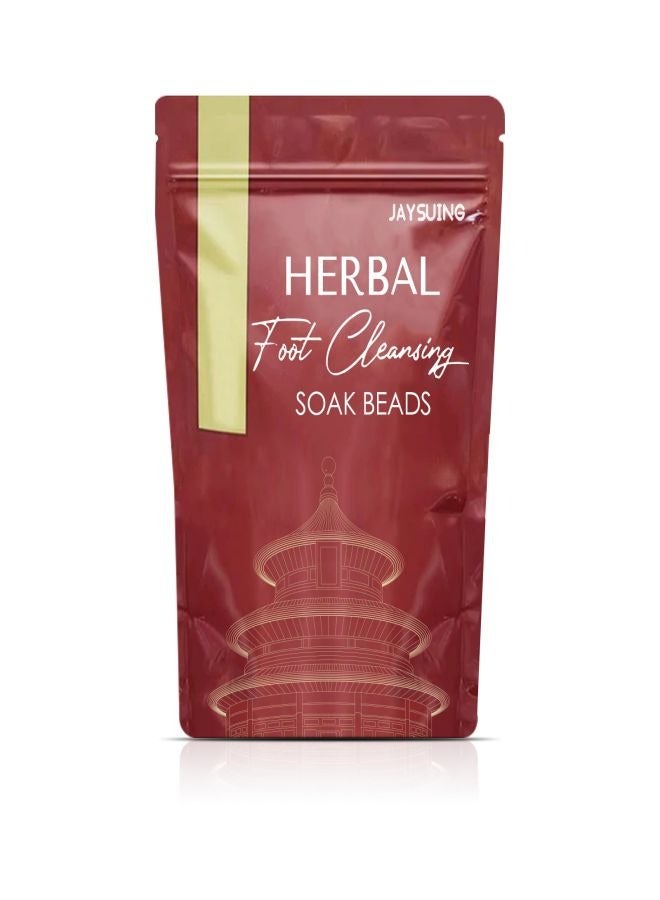 Jaysuing 10PCS Herbal Foot Cleaning Soak Beads, Herbal Body Detox Foot Soak, Foot Spa Pedicure With Bath Salt, Foot Cream, Foot Scrub, Natural Herbal Foot Massage Beads For Men And Women,FRESH your body  - Image 1