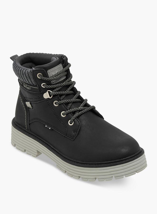 لي كوبر بوت نسائي بكعب عالي مزين بالدانتيل - Image 2