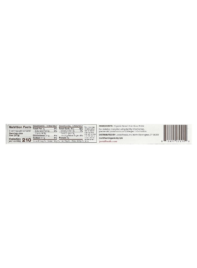 Jovial Jovial, Organic Brown Rice Pasta, Capellini, 12 oz (340 g)  - Image 2
