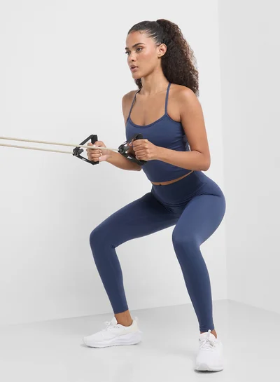 FRWD Strappy Seamless Vest & Sculpting Leggings Set