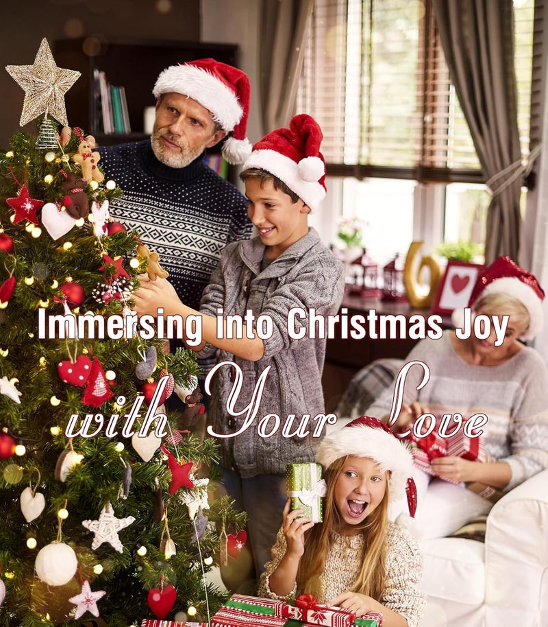 Luxspire Christmas Tree Topper, 3D Lighted Christmas Tree Star with Remote & USB, 9.8" Star for Christmas Tree Top, Holiday Decorations, 6H Timer & 8 Lighting Modes, Champagne Gold - Image 5