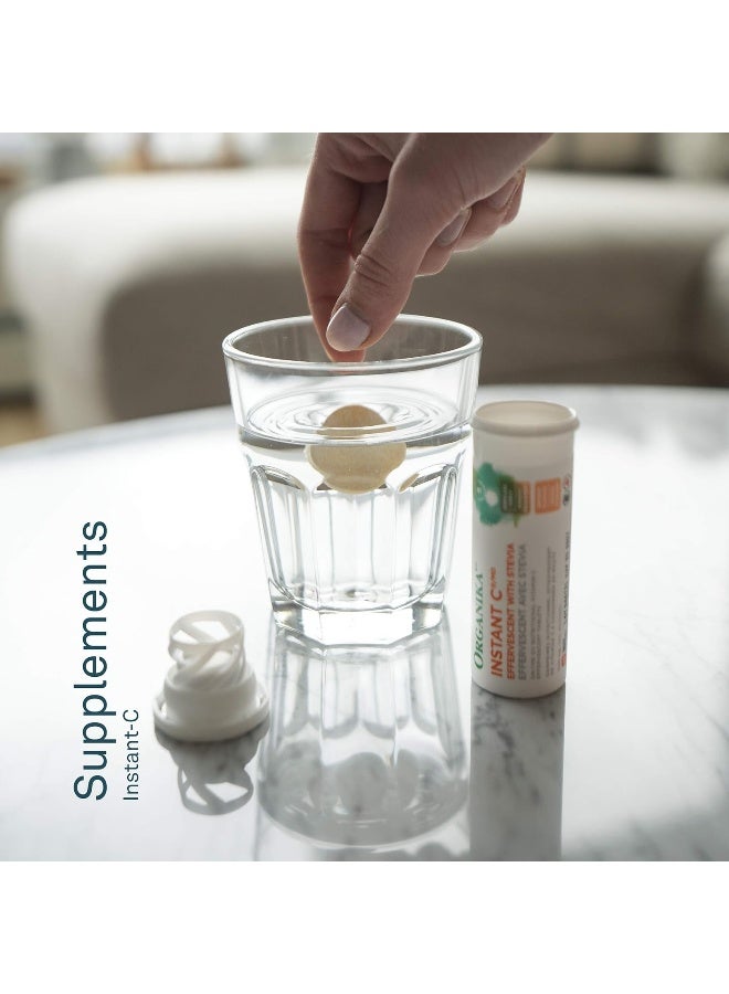 Organika Peach Mango Instant C Tablets, 10 Ct - Image 3