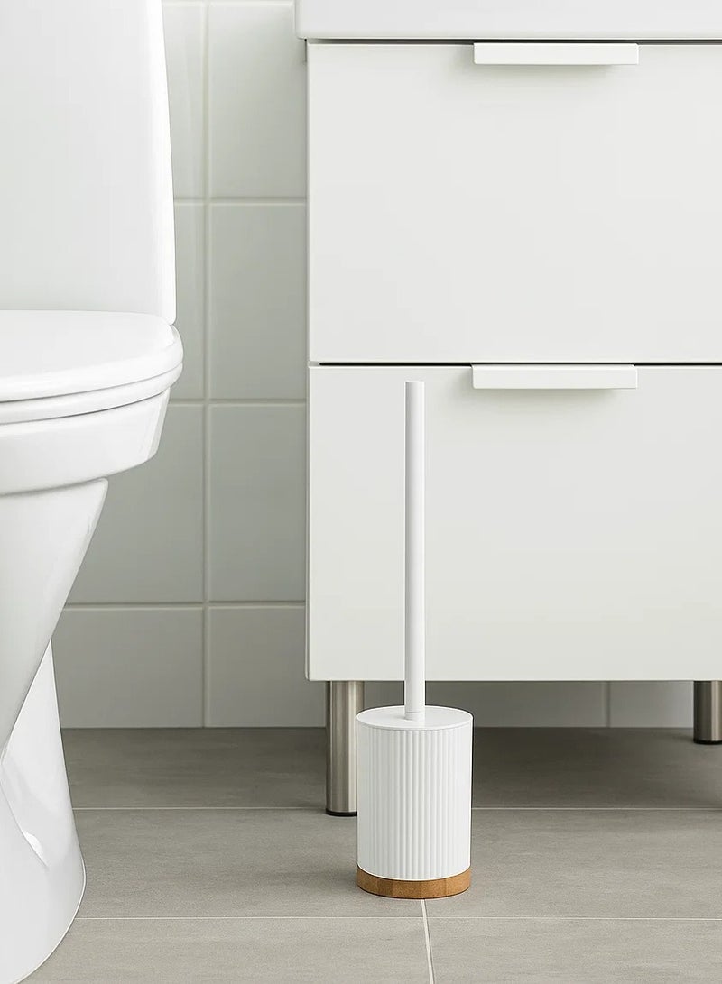 لوفت فرشاة حمام حديثة، قطر 9.3 × ارتفاع 38 سم، أبيض - 174543A - Image 1