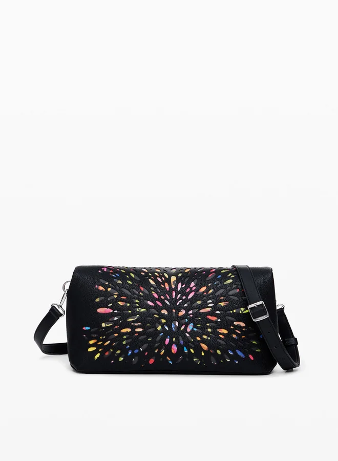 DESIGUAL Stained Glass Crossbody Bag