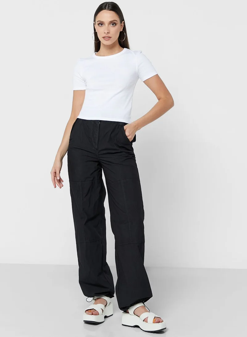 Topshop Tall High Leg Pants