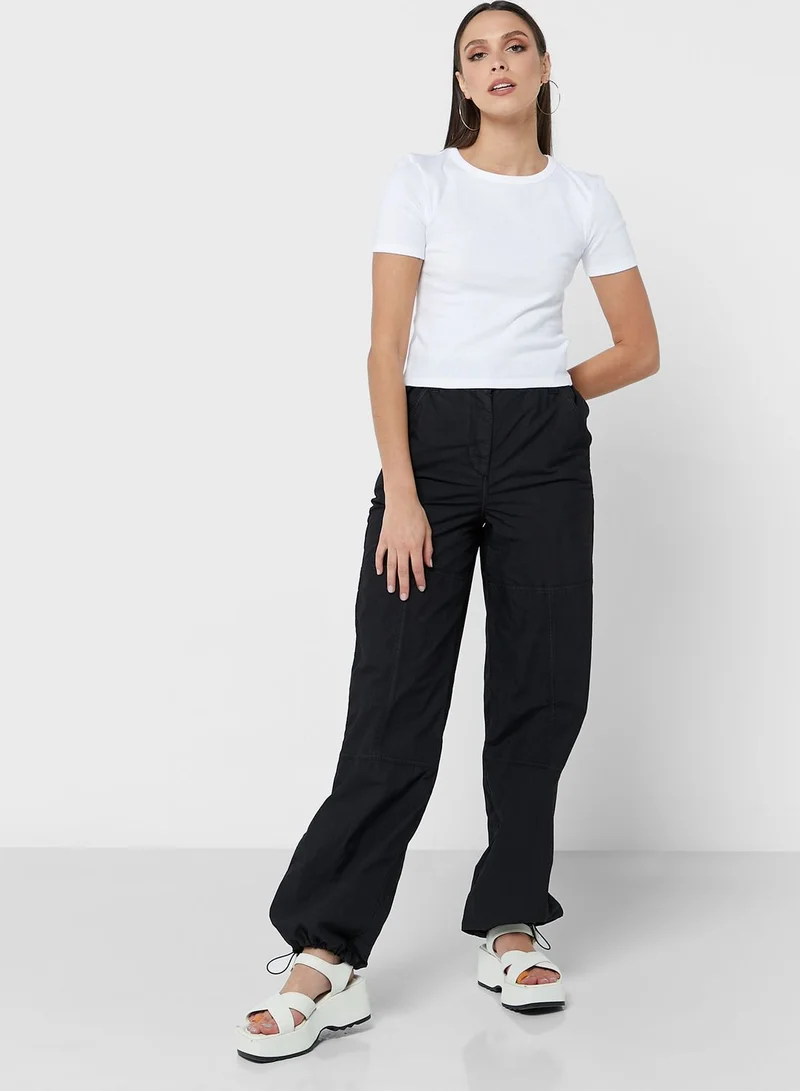 Topshop Tall High Leg Pants