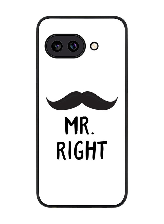 Stylizedd For Google Pixel 9a Case,Slim fit Camera Protection, Shockproof Thin Phone cover  - Mr. Right