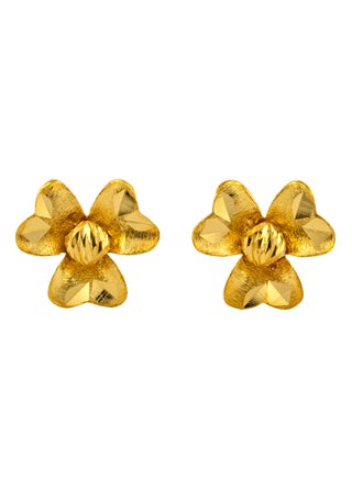 Flower Studs 22K Gold Earrings - pzsku/ZFC86C75A3D3D4A0D4145Z/45/_/1724929233/87f97c5c-d64c-4697-a914-b0703096e4e2