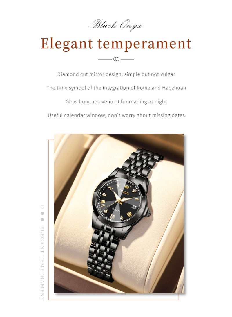 Watches for Women Stylish Stainless Steel Water Resistant Quartz Analog Watch 9931 - view 4