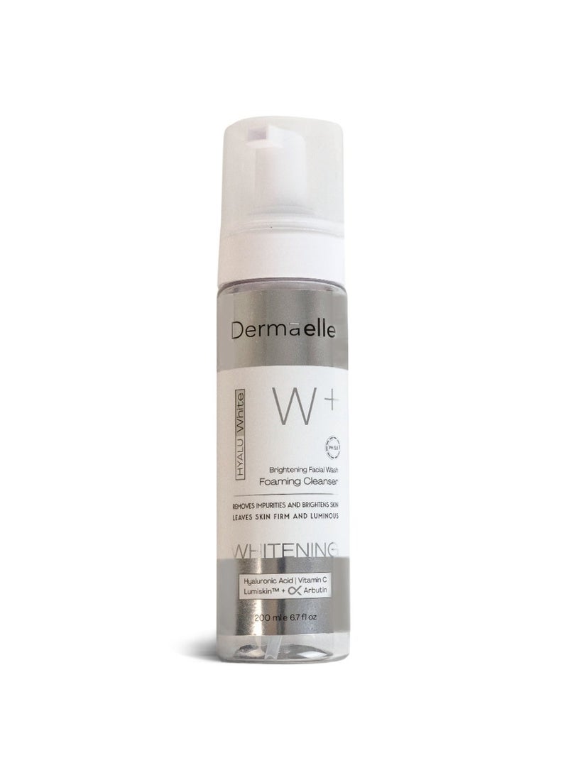 Dermaelle Brightening Facial Foaming Cleanser 200ml - Image 1