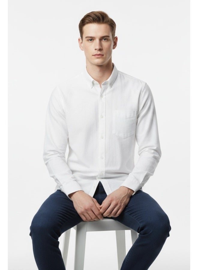 Dayton Oxford Stretch Shirt - Image 4