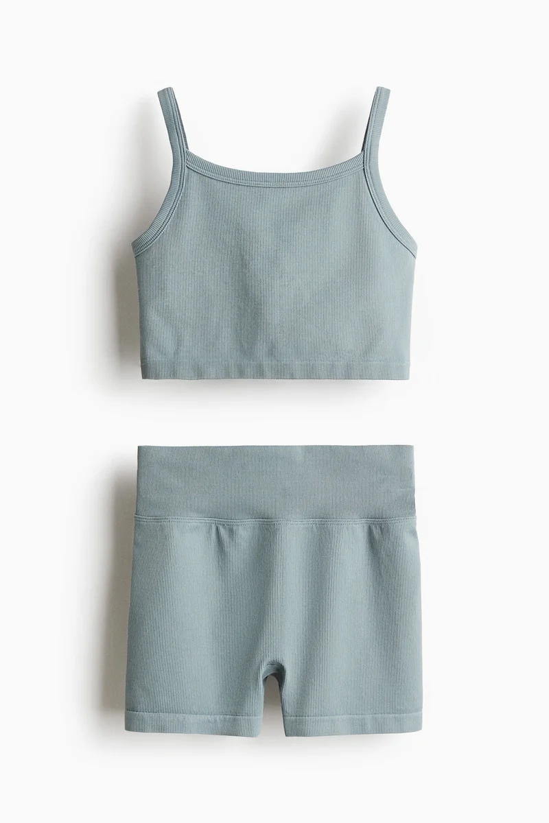 H&M 2-piece Seamless sports set with DryMove™