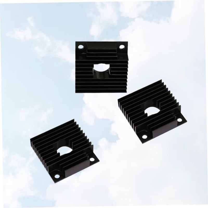 Aluminum Heat Sink Radiator Kit For Printer Processor Cooling 3 Pcs Set Efficient Durable - Image 4