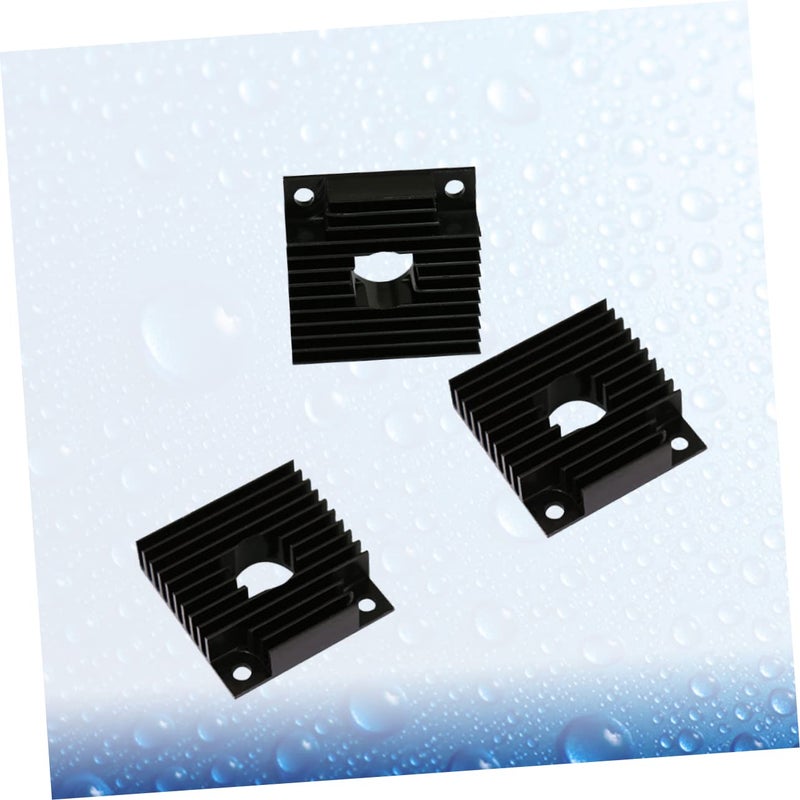 Aluminum Heat Sink Radiator Kit For Printer Processor Cooling 3 Pcs Set Efficient Durable - Image 3