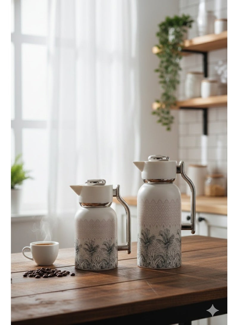 ريجال طقم فلاسكة حرارية ريجال – 2 قطعة – سعة 1.0 + 1.3 لتر - Image 4