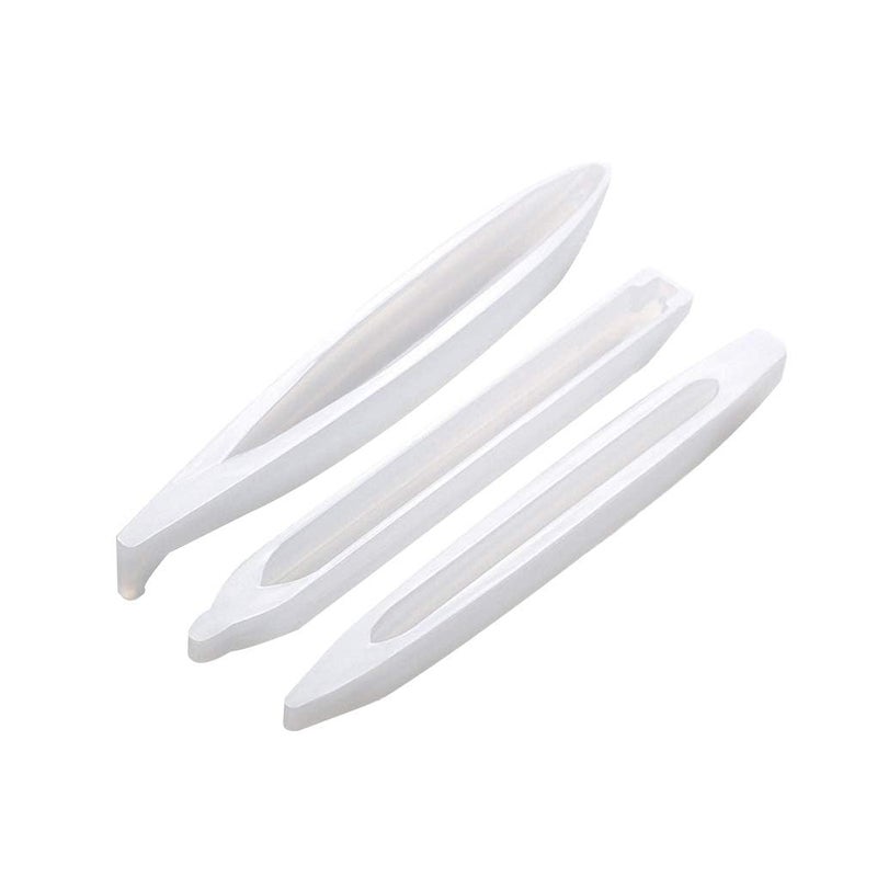 Generic Kreative Kraft Pen Mould Set 3Piece Silicone Moulds for DIY Resin Art Craft  - Image 2