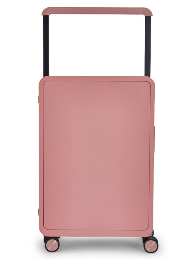 LIMRA Travel Bag From Limra Made Of PC Cabin Carry Check-In Luggage Trolley Size 20 inch Color Pink - Image 2