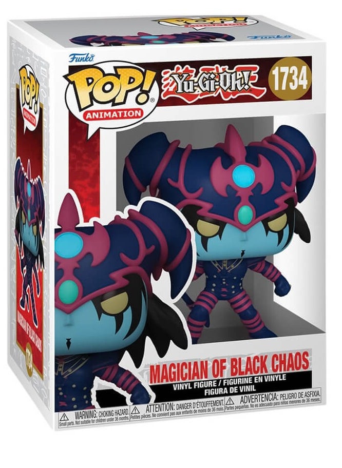 Funko Funko Pop! Anime: Yu-Gi-Oh! - Magician of Black Chaos #1734  - Image 2