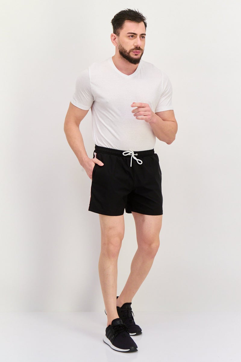 Ufc Men Brand Logo Training Shorts, Black - Image 3