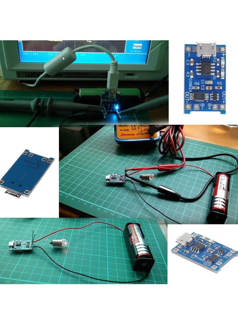 10-Piece Protection Circuit Board Charger Module TP4056 USB - Image 2