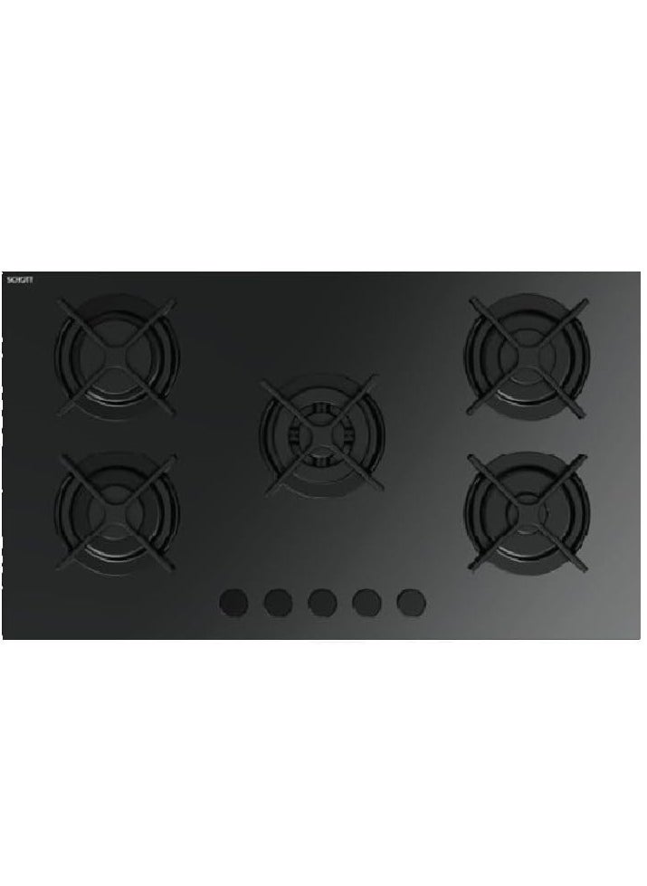 فريش - مسطح بلت إن فريش زجاج - بدون أمان /HFR90CMGC1W - Image 1