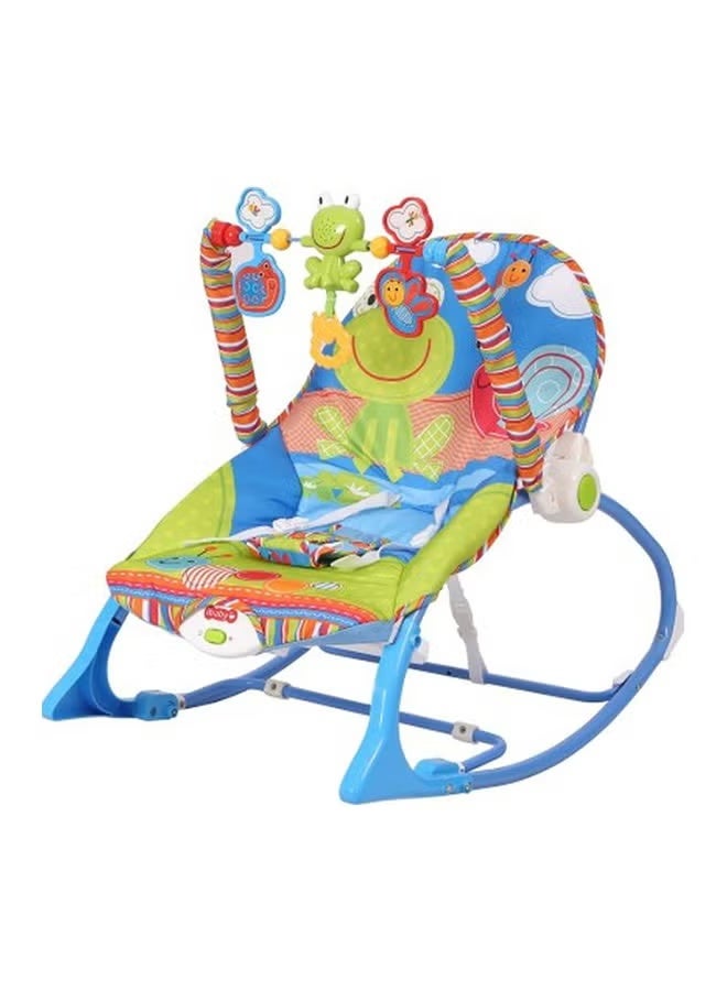 ibaby Infant To Toddler Recliner Portable Foldable Unique Design Vibratonal Rocker For Baby - Image 3