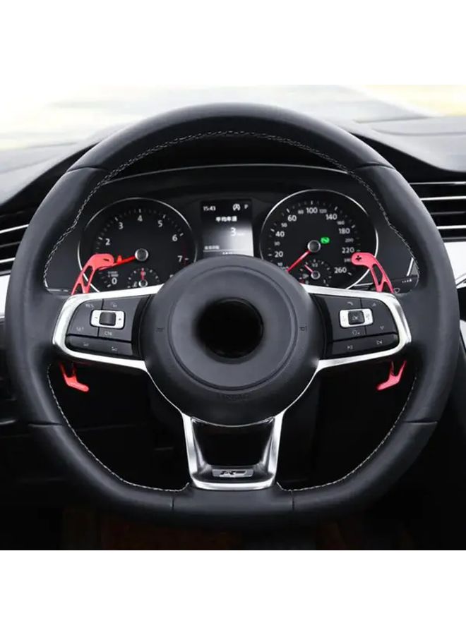 Blue Car Steering Wheel Shift Paddle For Vw Golf Gti R Gtd Gte Mk7 Tiguan Rline Passat T Roc - Image 3